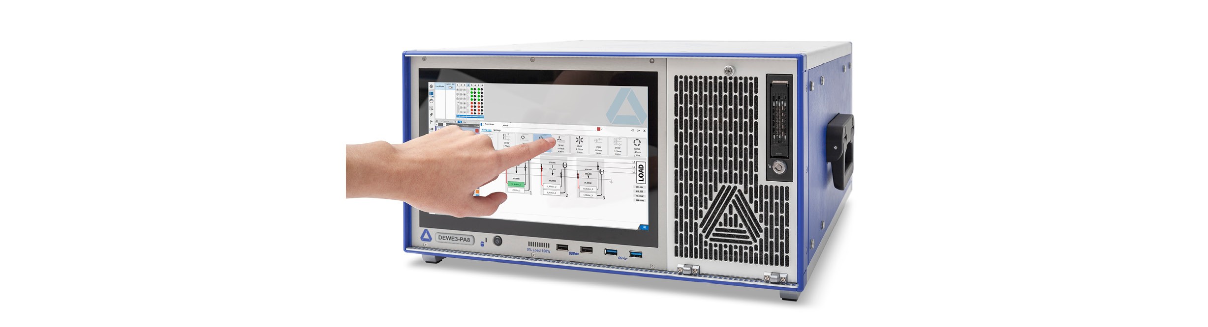 Power Analyzer DEWE3-PA8