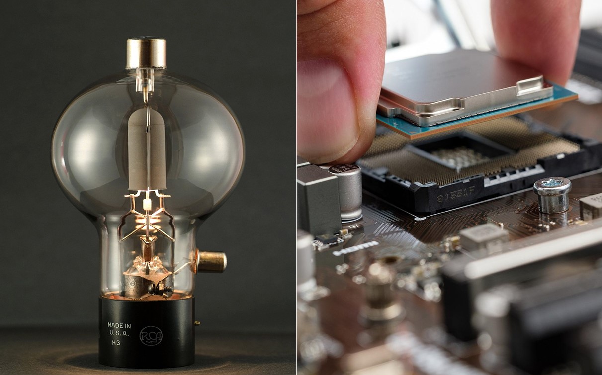 vacuum tube vs transistors