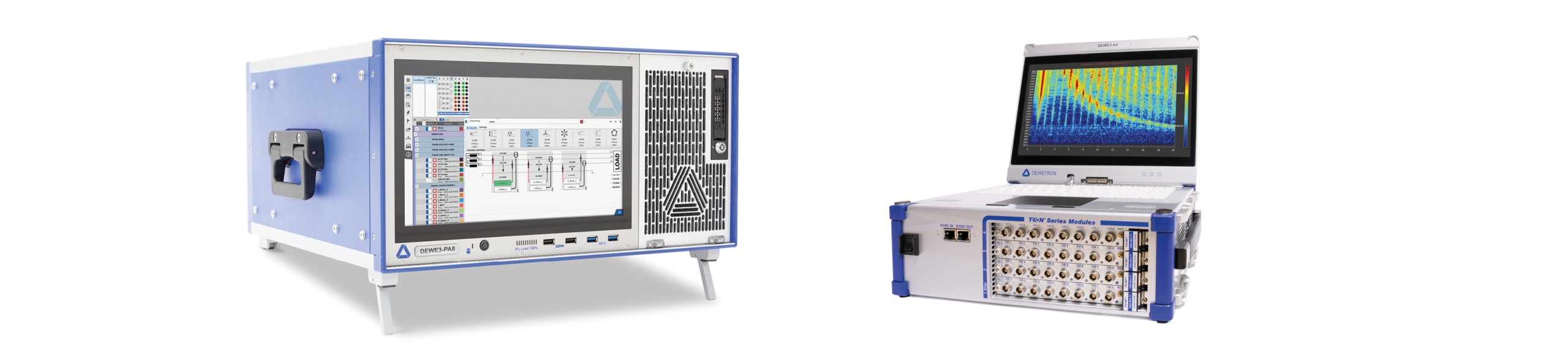 EMC2_pic DEWE3-PA8 and DEWE3-A4